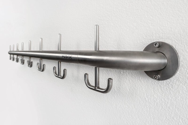 Rundrohr Hut Doppelmantelhaken Totale Perspektive