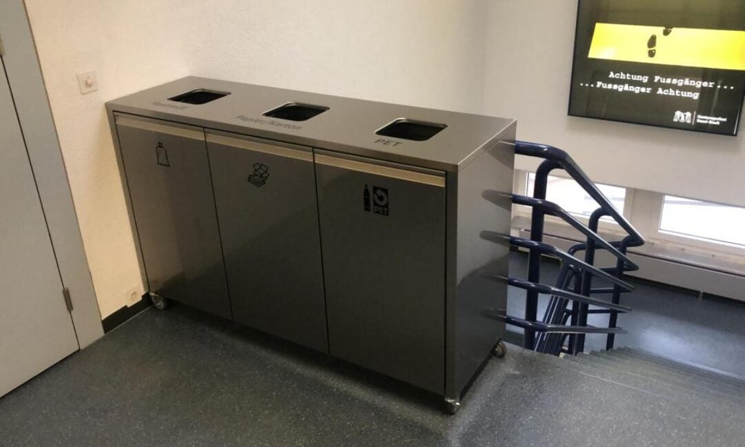 Makk P3 P4 Abfallbehaelter Justizsicherheitsdepartement BS 9
