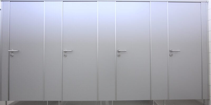 WC Trennwandsystem BASIC Typ D 03