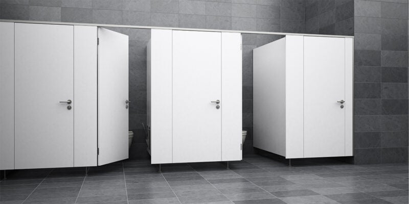 WC Trennwand PRIMO F