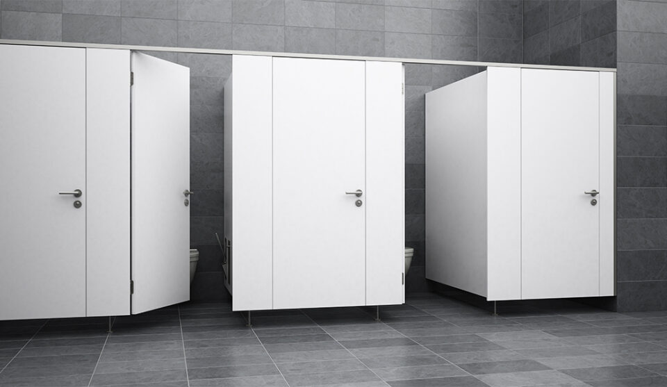 WC Trennwand PRIMO F