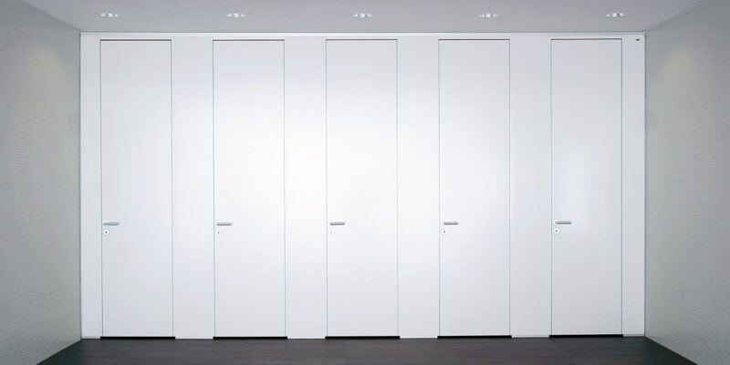 WC Trennwand Classiccell Raumhoch