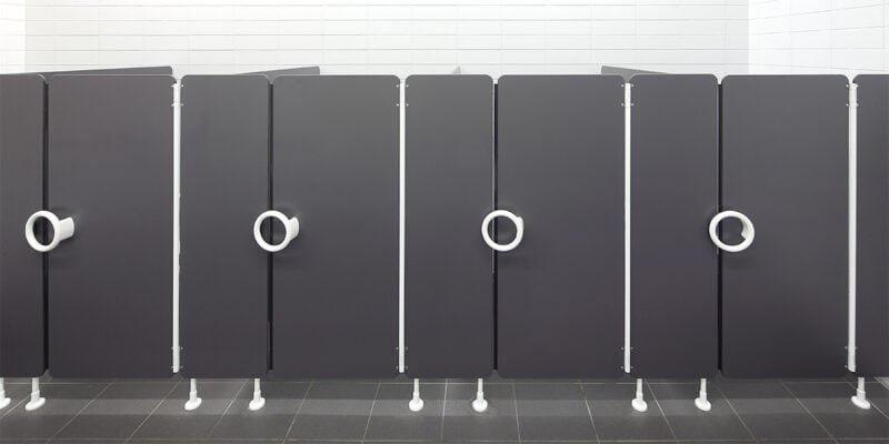 WC Trennwand Bambino Klassik