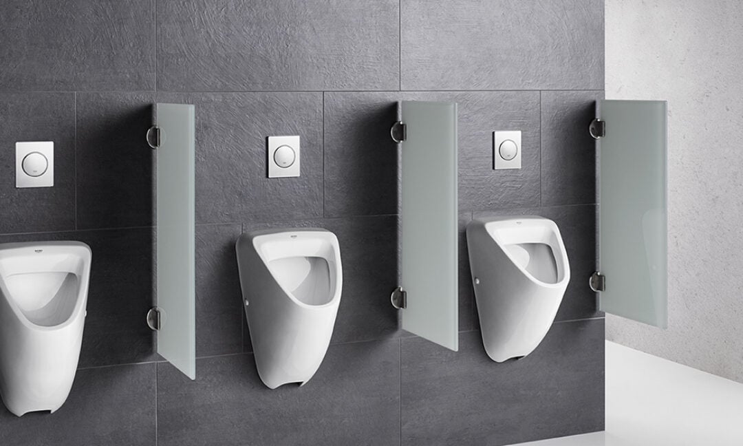 Trennwaende Urinal