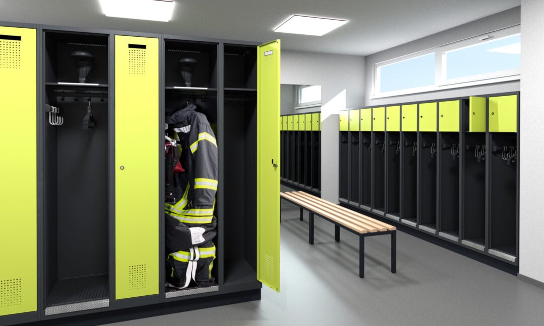 Makk Feuerwehrschränke YOUNGSTER 7016 Viridingrün