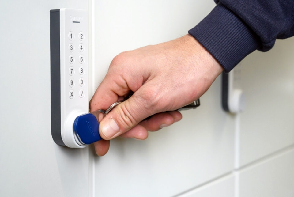 Batteriebetriebenes PIN Code Schloss GL7p