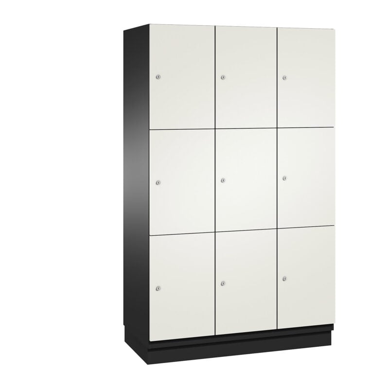 CAMBIO Faecherschrank HPL 9er 400
