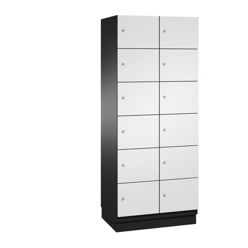 CAMBIO Faecherschrank HPL 12er 400