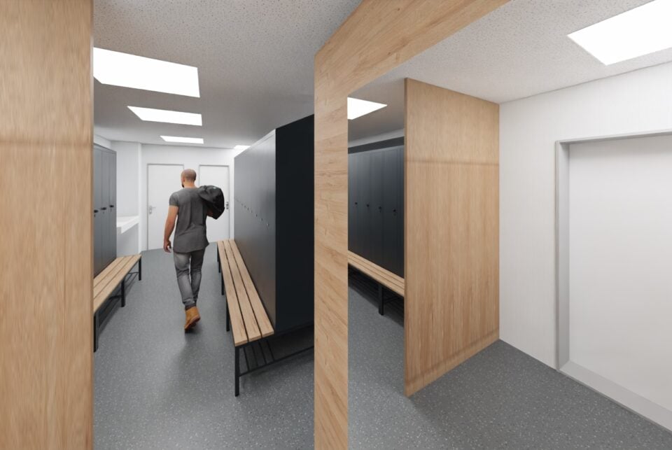 TROX Visualisierung Garderobe Herren Dla 01 F